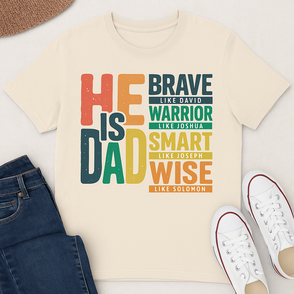 He Is Dad – Father's Day Christian T-Shirt