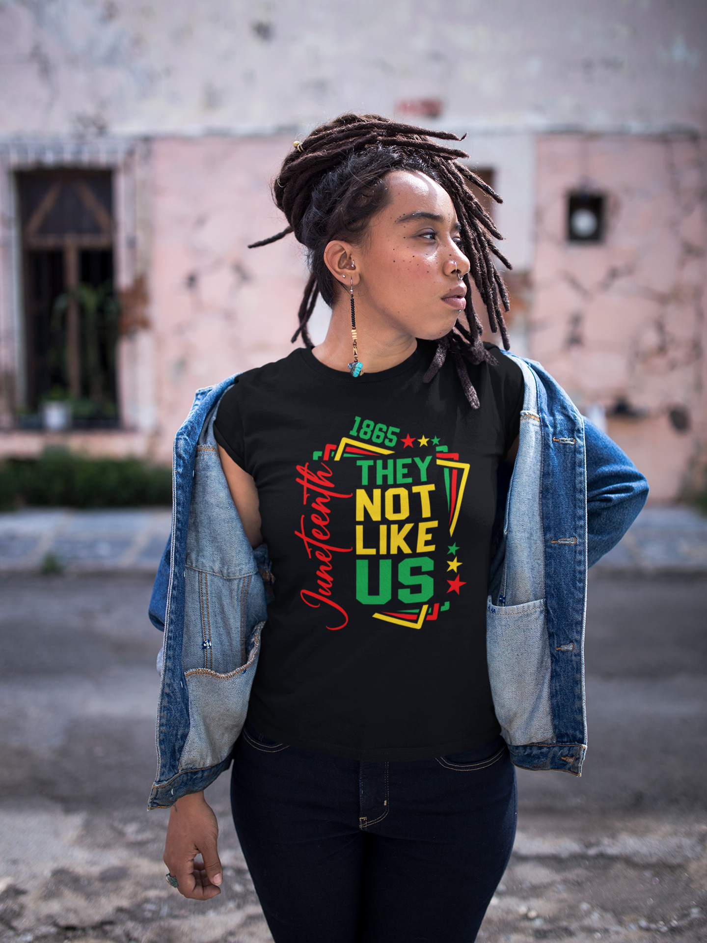 Juneteenth “They Not Like Us” 1865 t-shirt