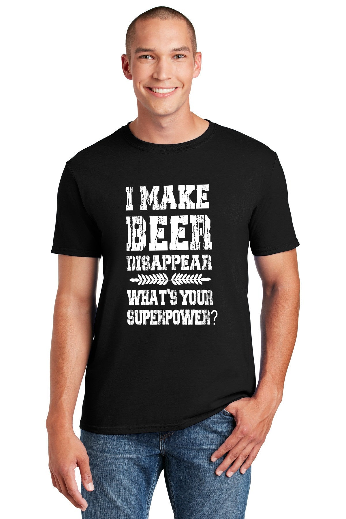 I make beer disappear What's your superpower?