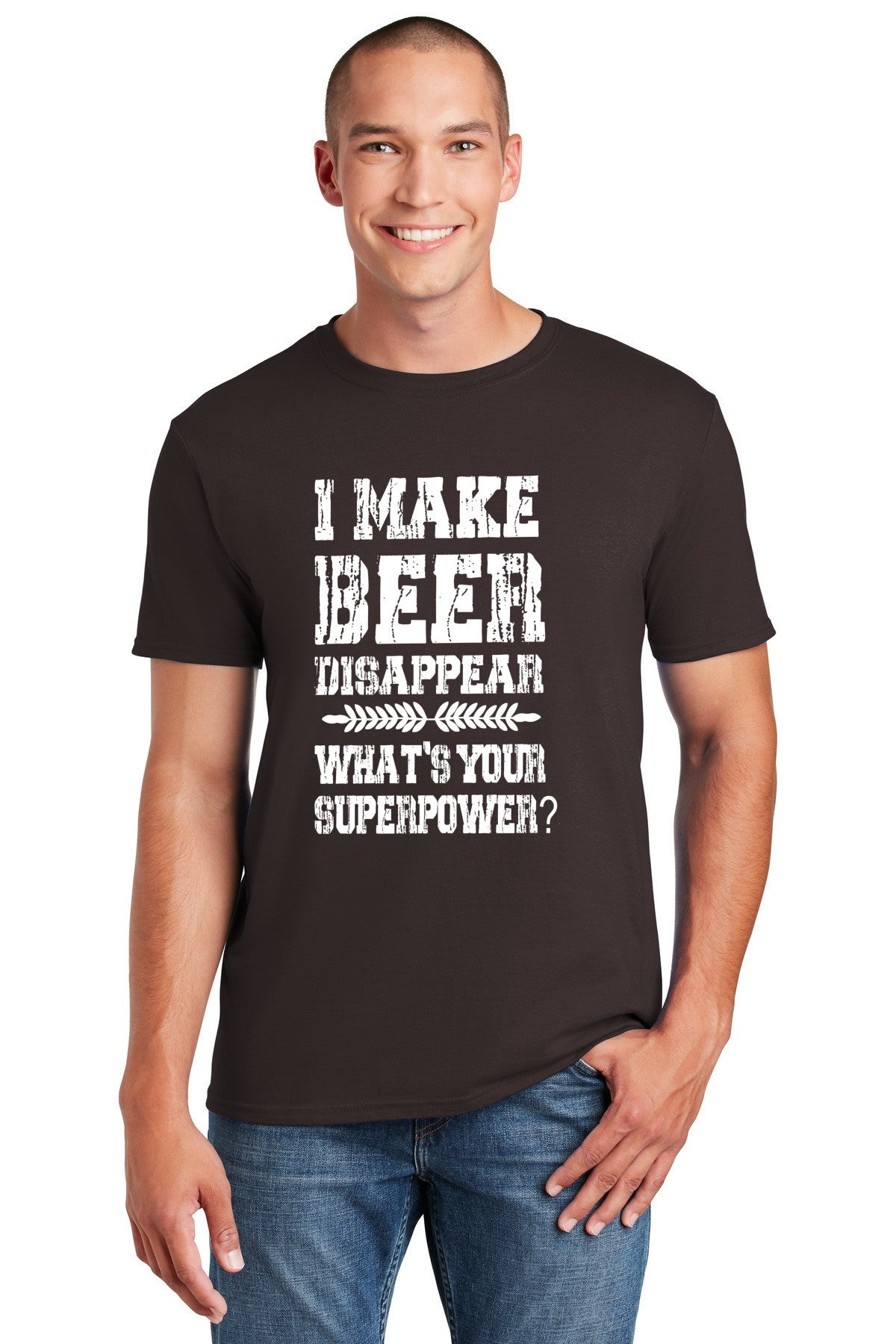 I make beer disappear What's your superpower?