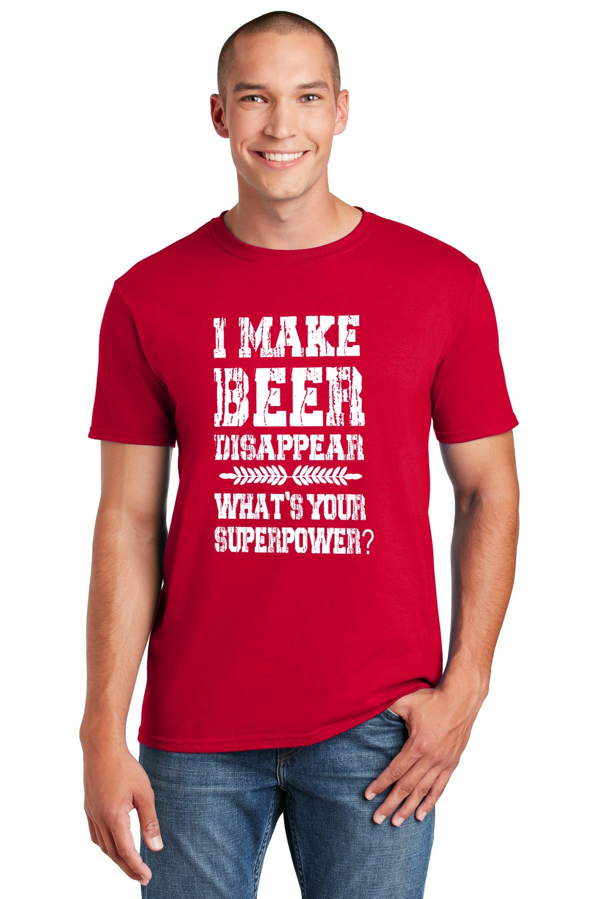 I make beer disappear What's your superpower?
