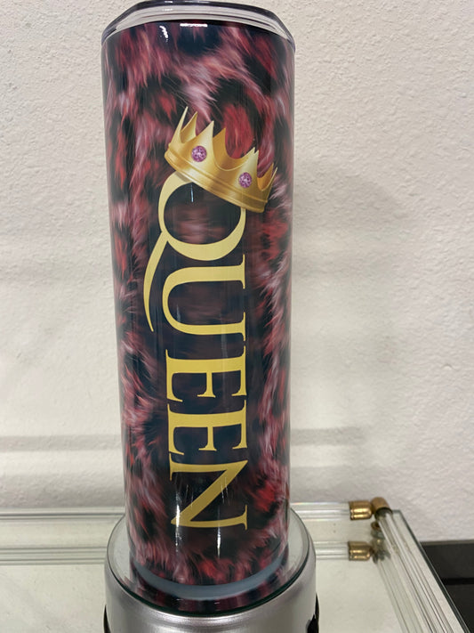 Queen 20oz skinny insulated tumbler