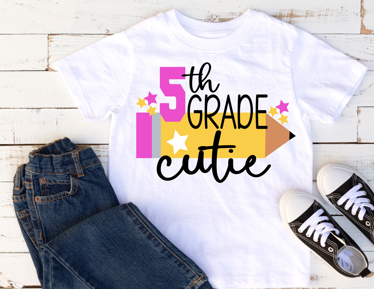 girls back to school t-shirt