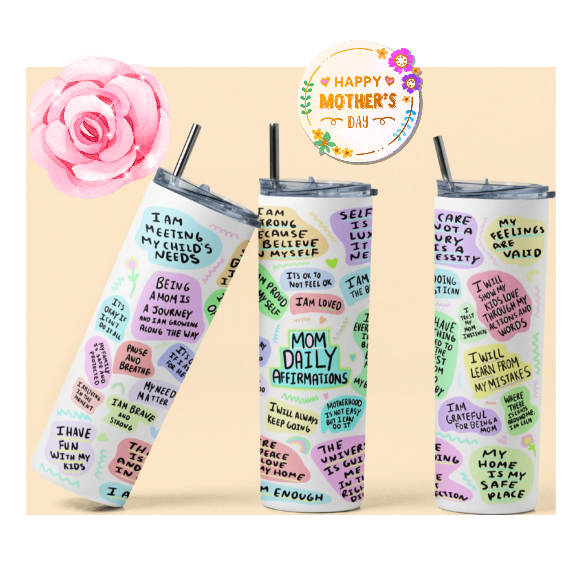 mom life tumbler