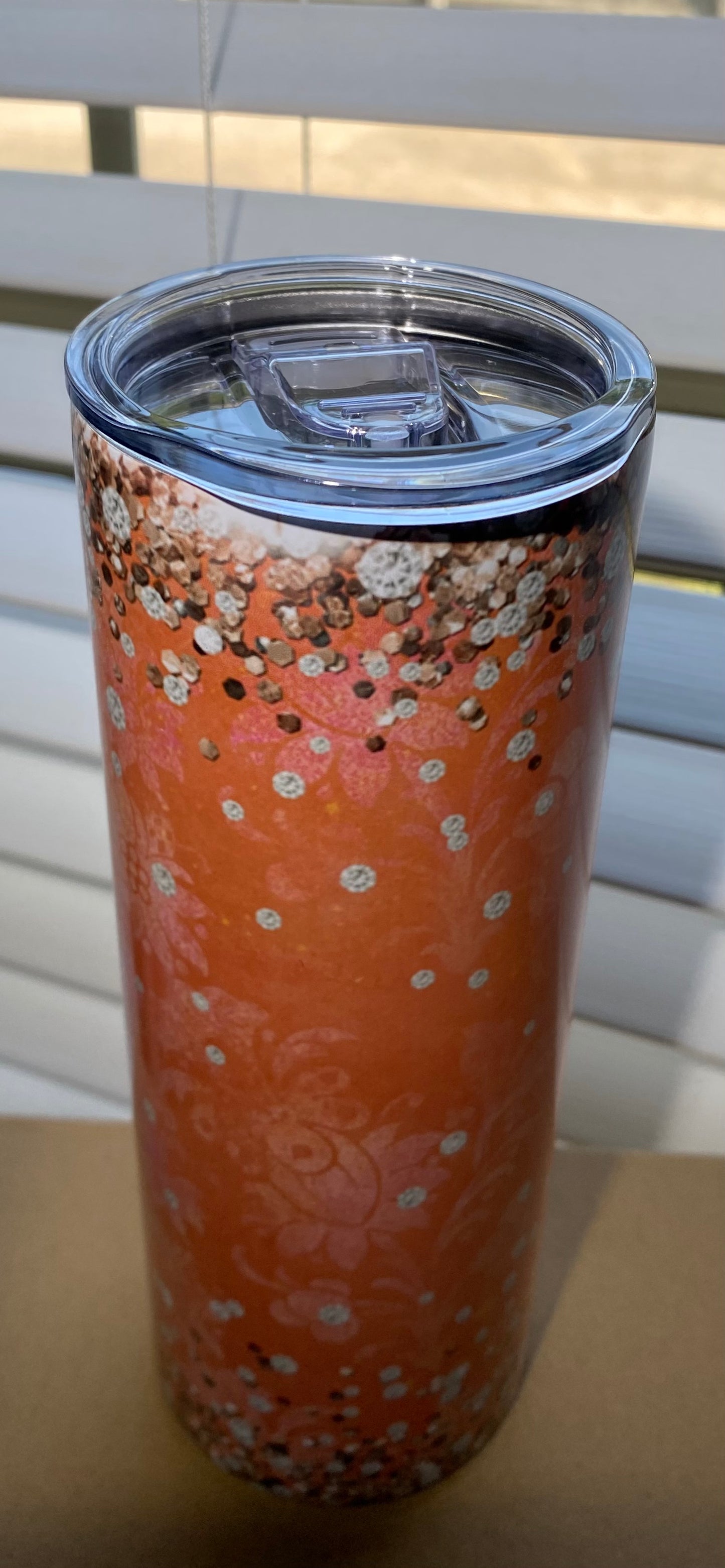 She is Strong 20oz skinny insulated tumbler