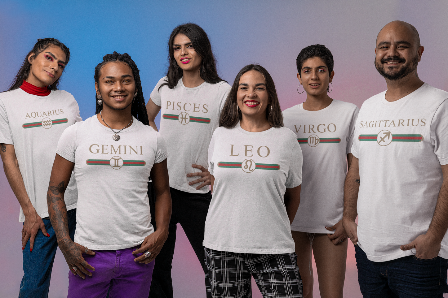 Birthday Zodiac White T-Shirt
