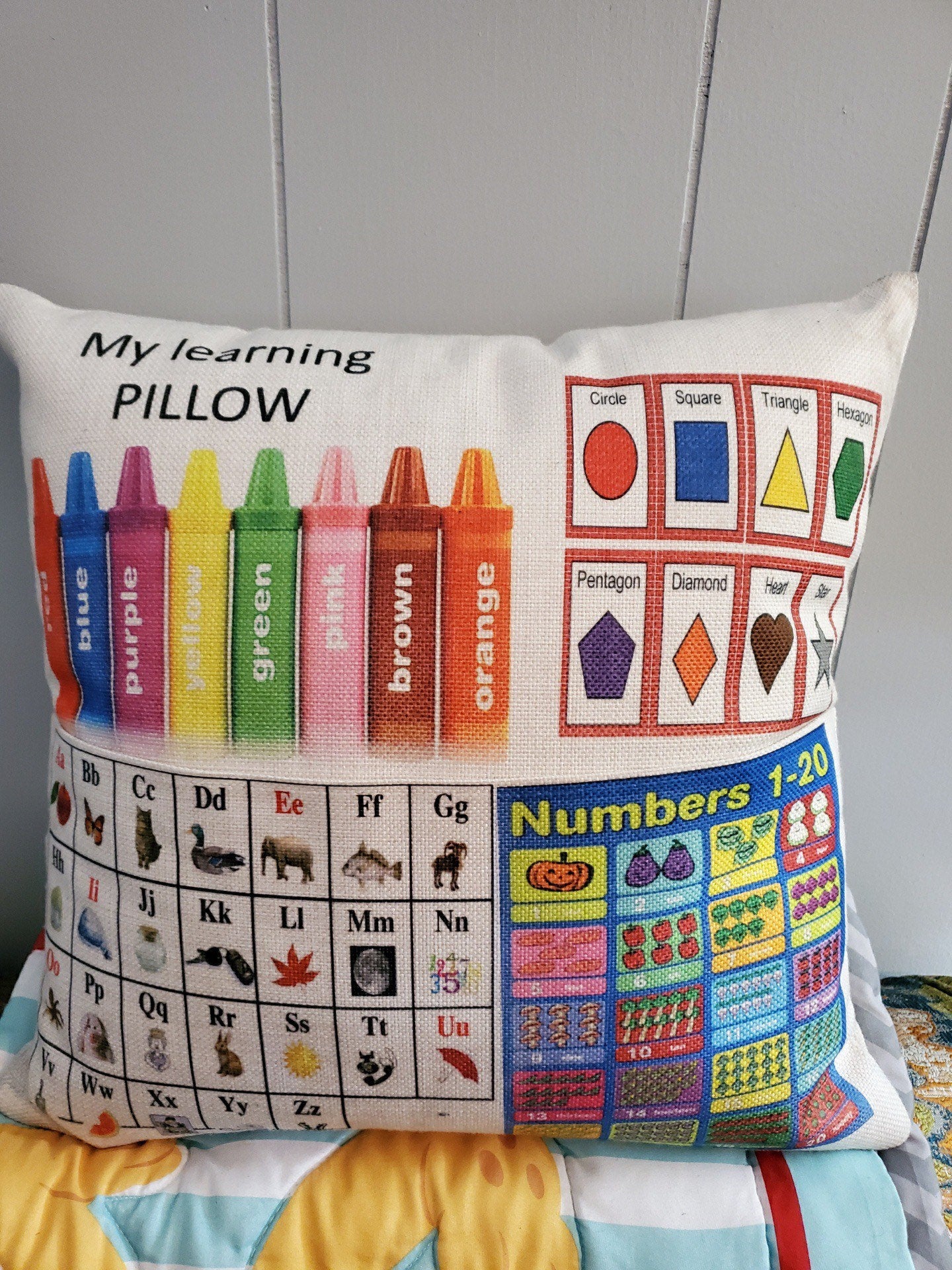 Children's learning pillow