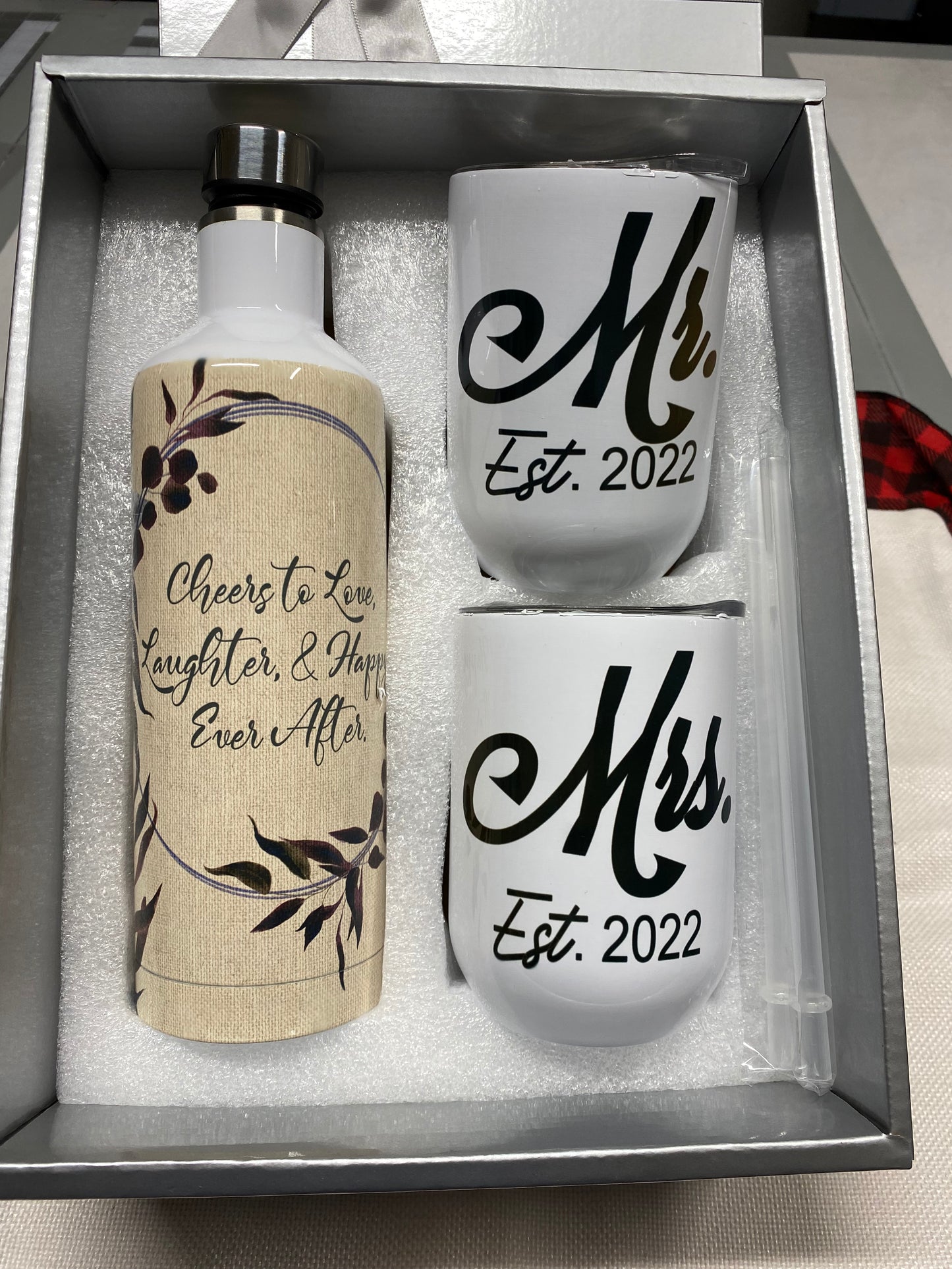 3 Piece Wine Tumbler Gift Set