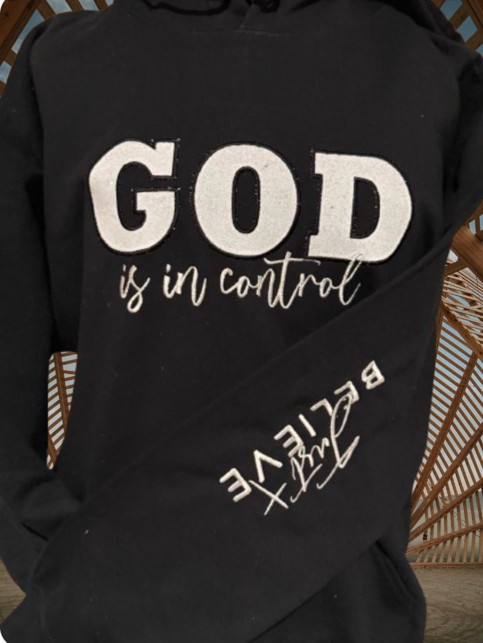 God is in control hoodie