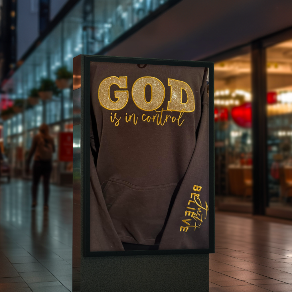 God is in control hoodie