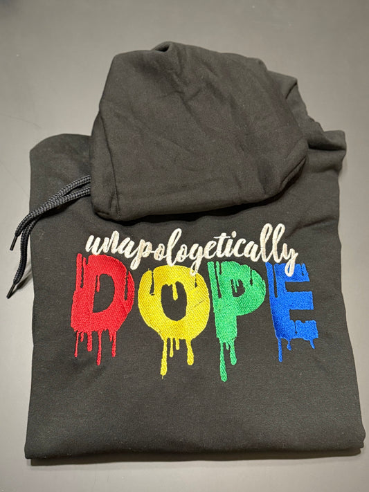 Unapologetically Dope Embroidered Sweatshirt