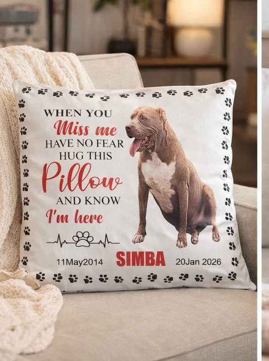 Personalized Memory Pillow – Custom Photo Keepsake
