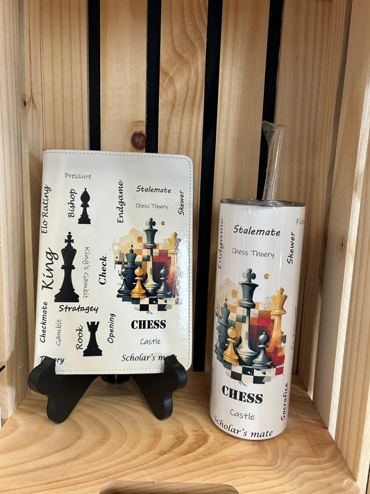 Chess Bundle: Journal & Tumbler