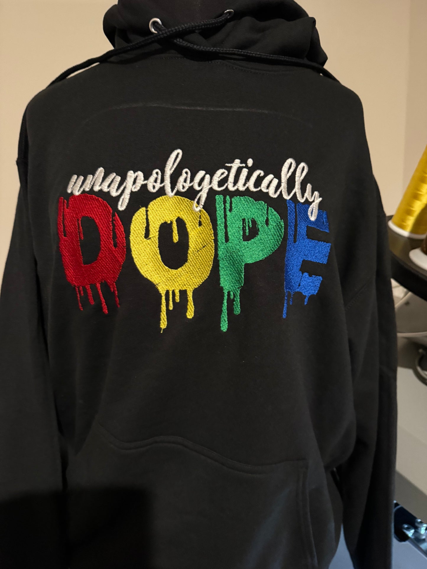 Unapologetically Dope Embroidered Sweatshirt