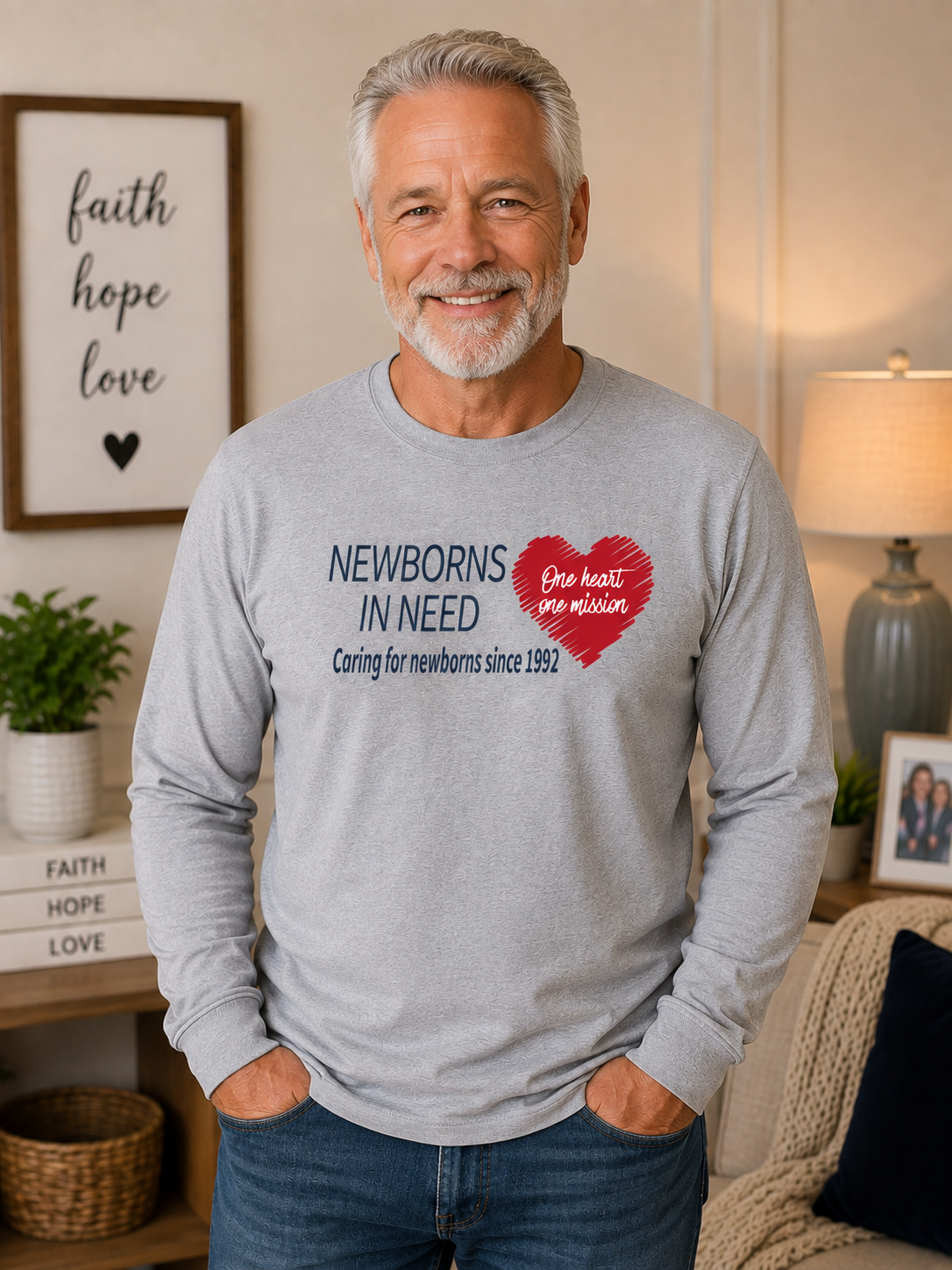 Newborns in Need Long Sleeve T-Shirt