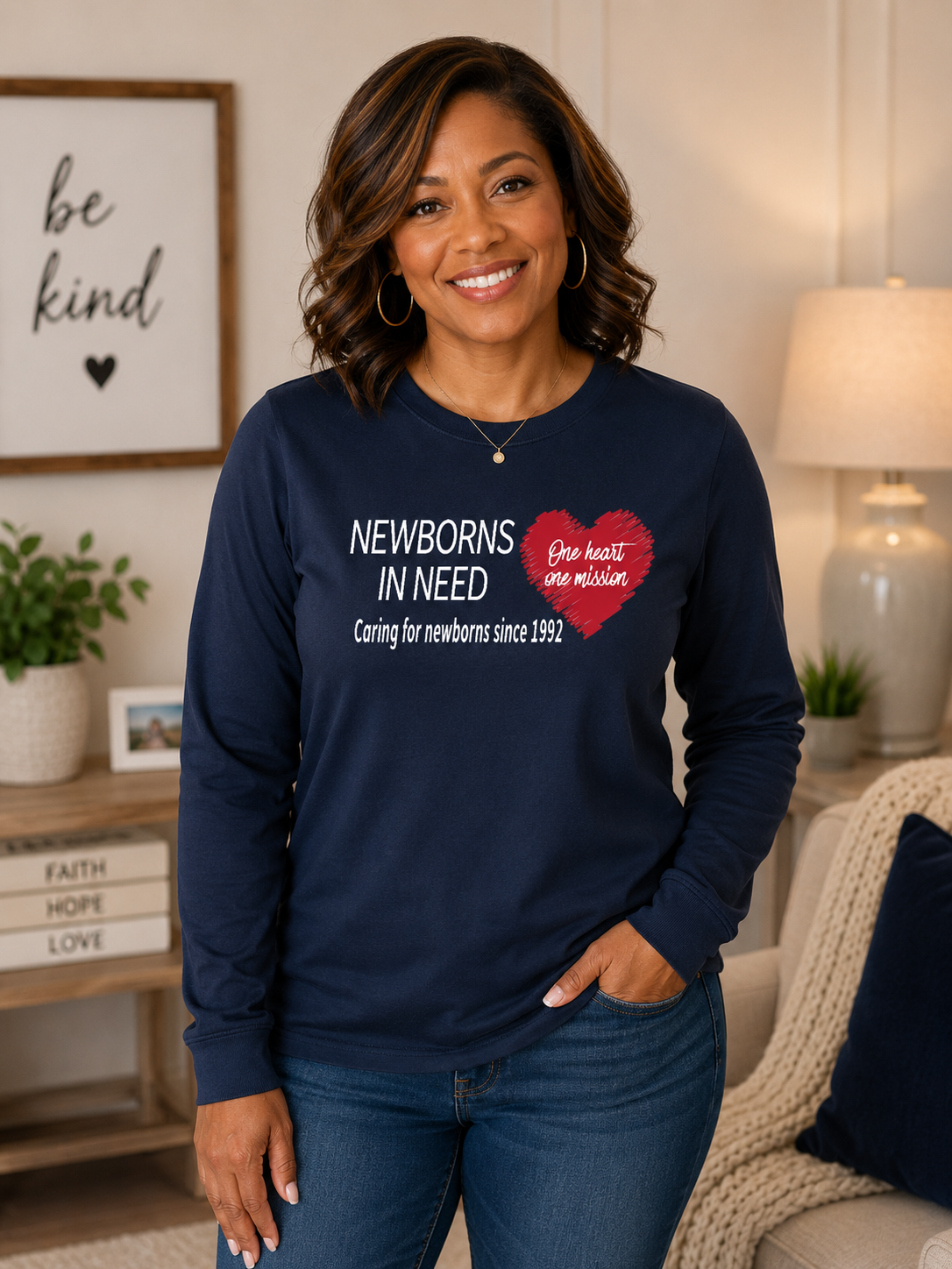 Newborns in Need Long Sleeve T-Shirt
