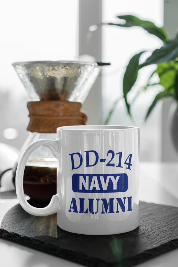DD-214 Alumni Military Veteran Mug – Branch Options