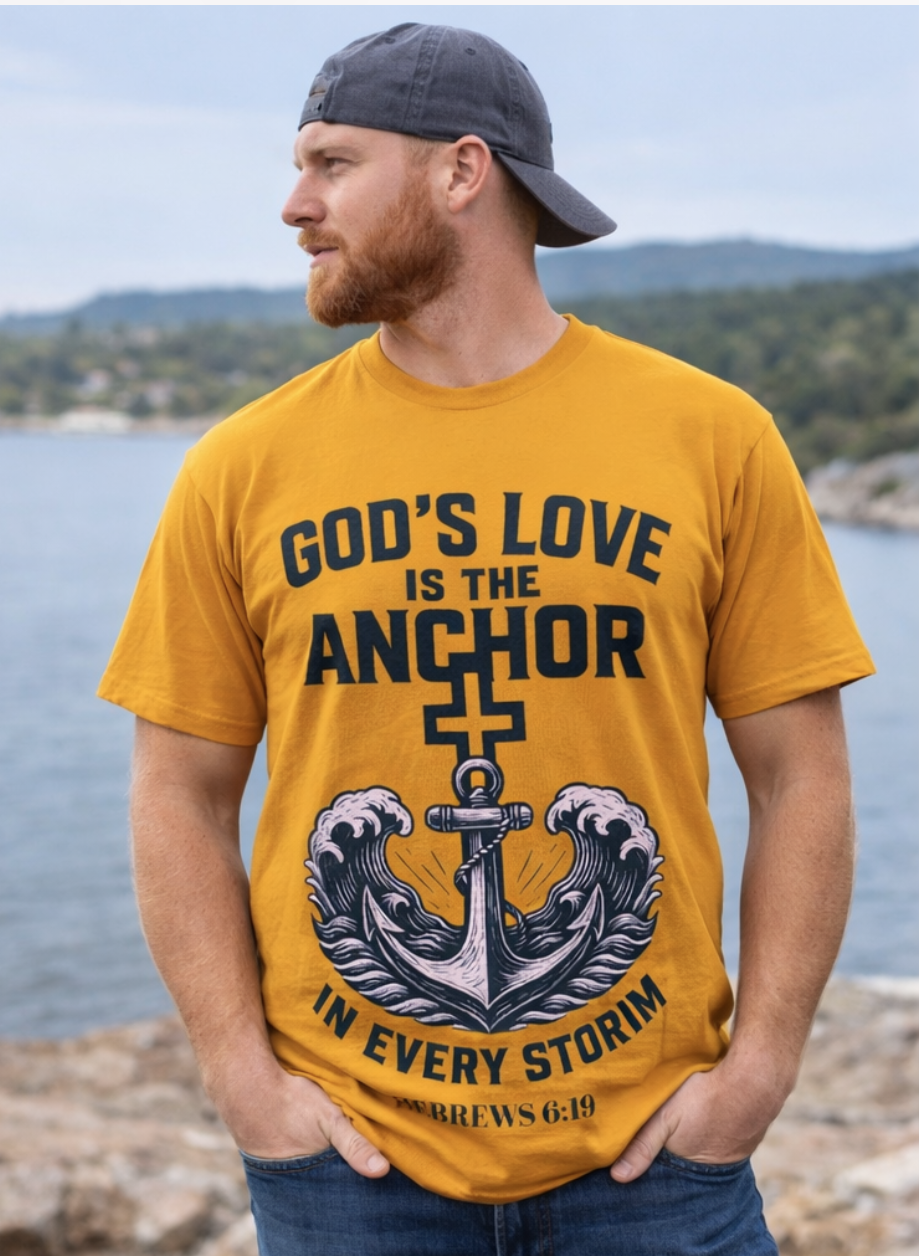 God’s love is the anchor in every storm Hebrews 6:19