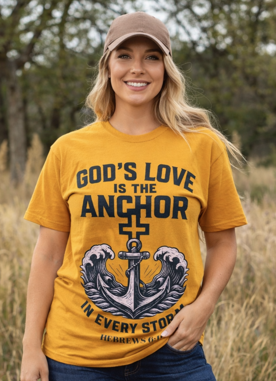 God’s love is the anchor in every storm Hebrews 6:19