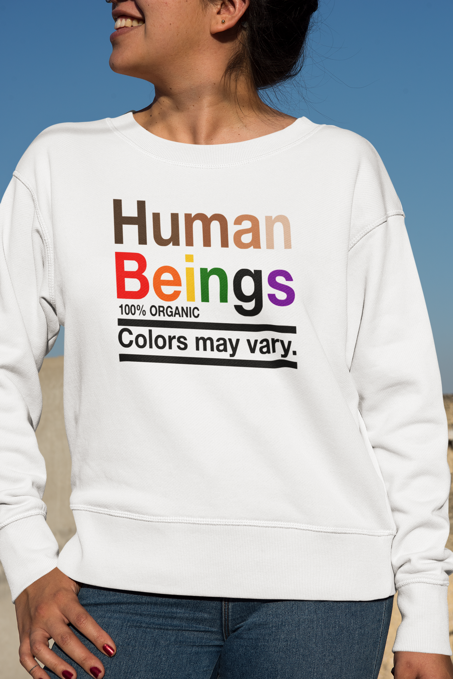 Human Beings 100% Organic - Colors May Vary