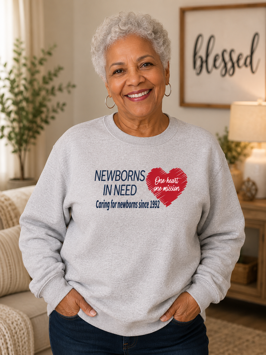 Newborns in Need Heavy Blend® Crewneck Sweatshirt
