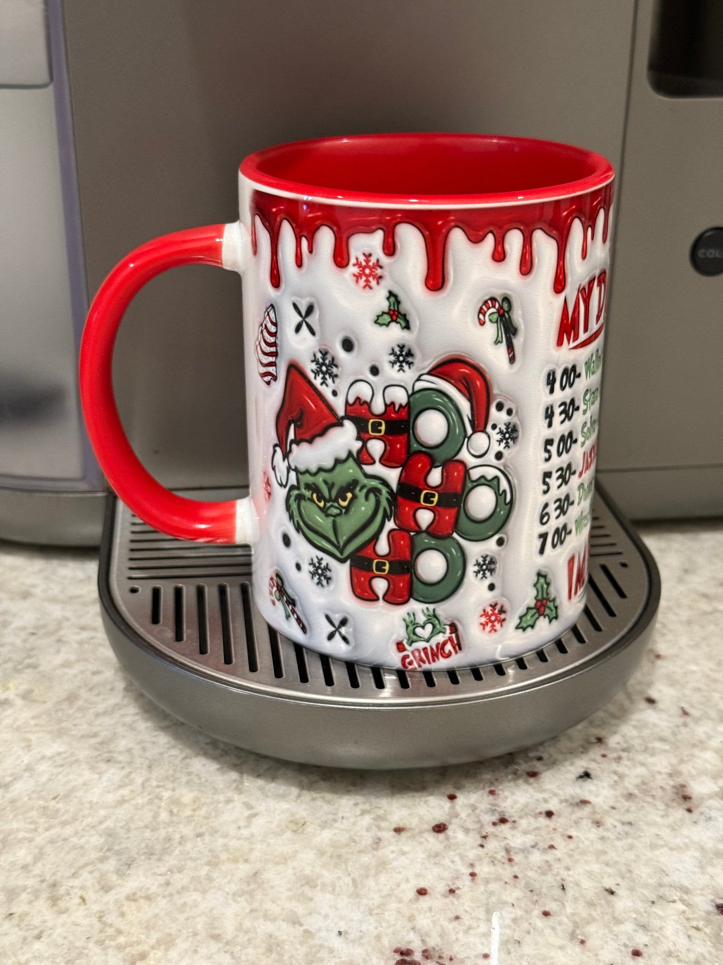 Grinch "I'm Booked" 15oz Holiday Mug