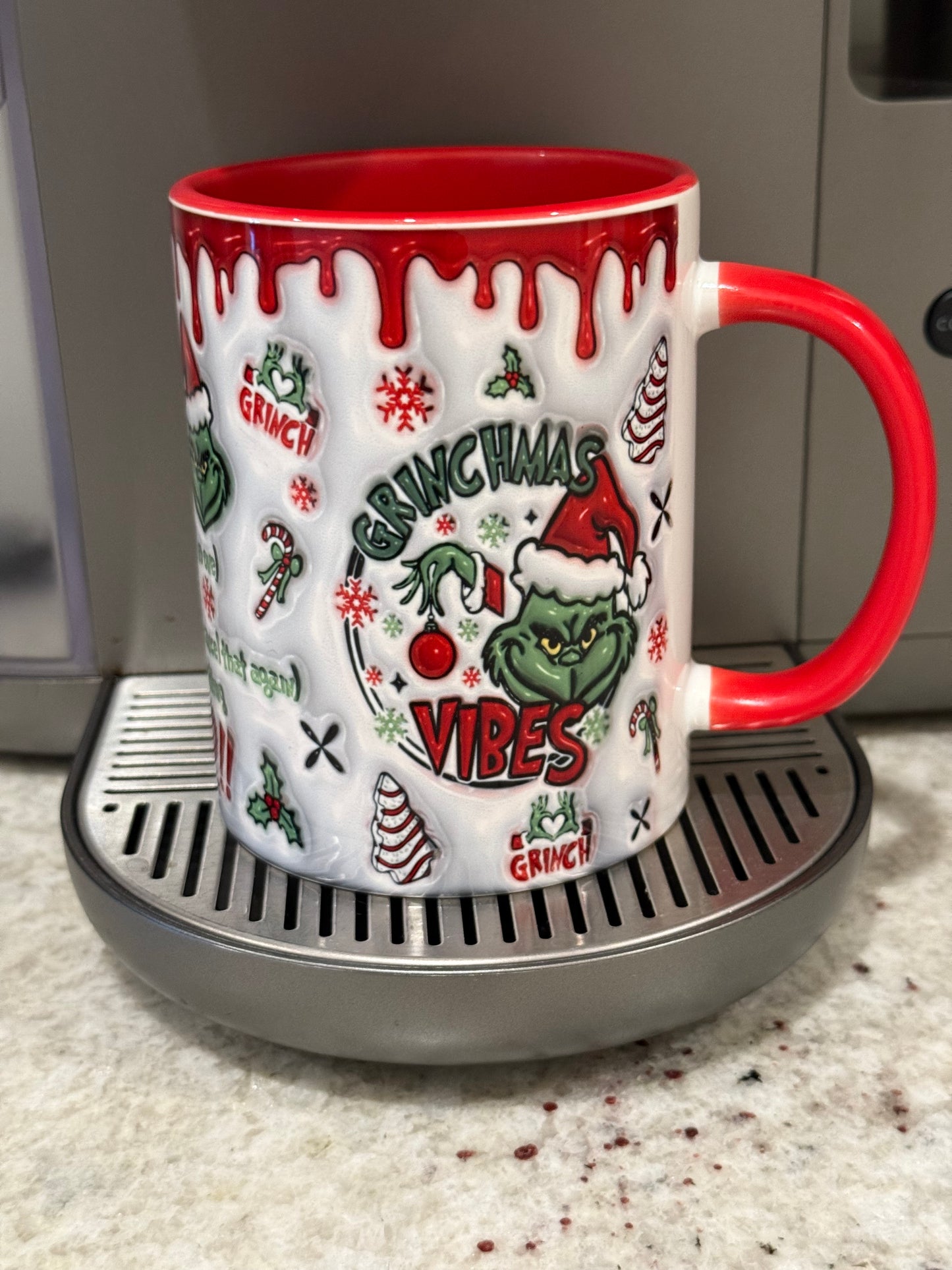 Grinch "I'm Booked" 15oz Holiday Mug