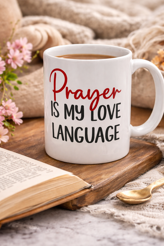 Prayer is my LOVE language Mug