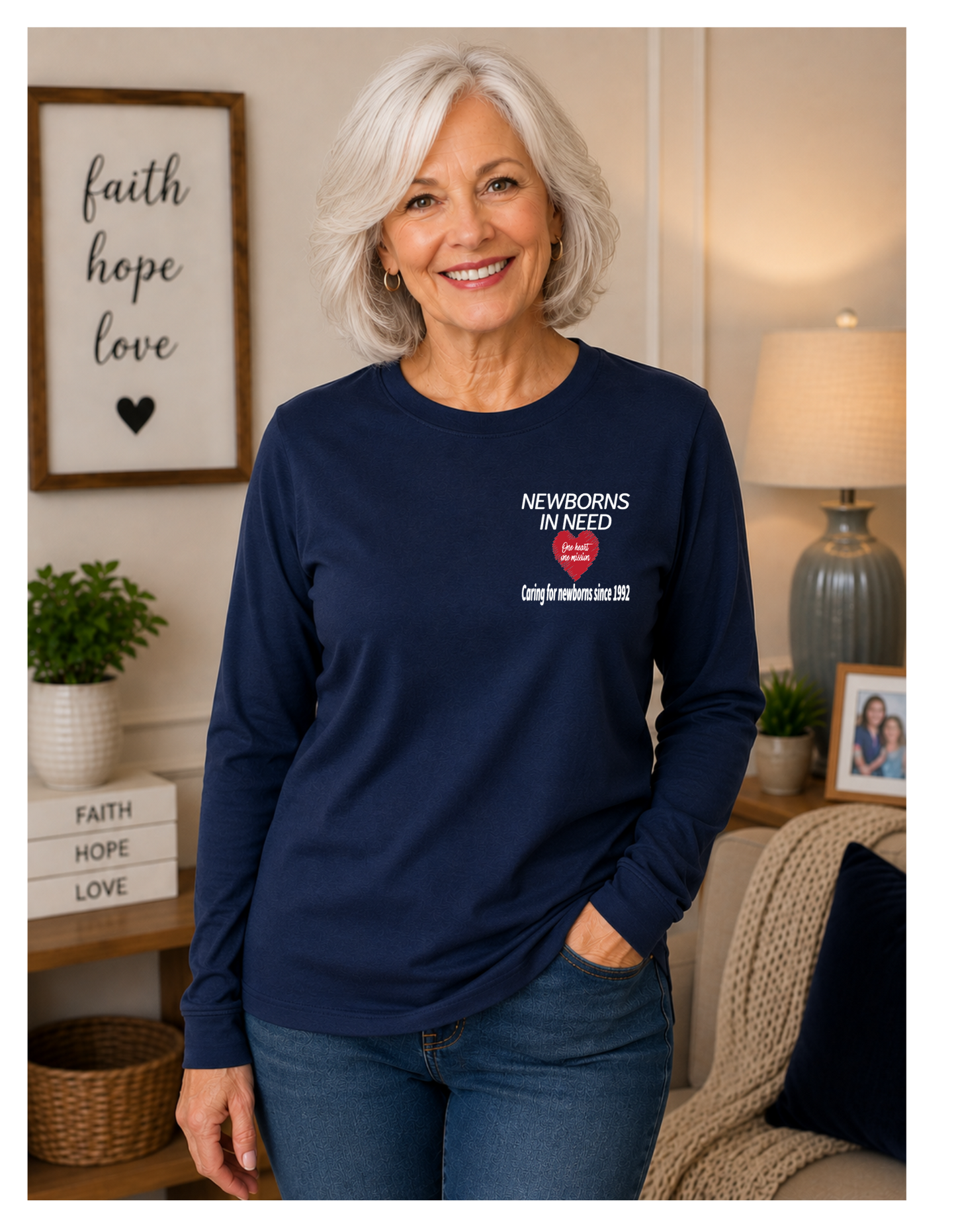 Newborns in Need Long Sleeve T-Shirt