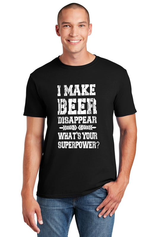 I make beer disappear What's your superpower?