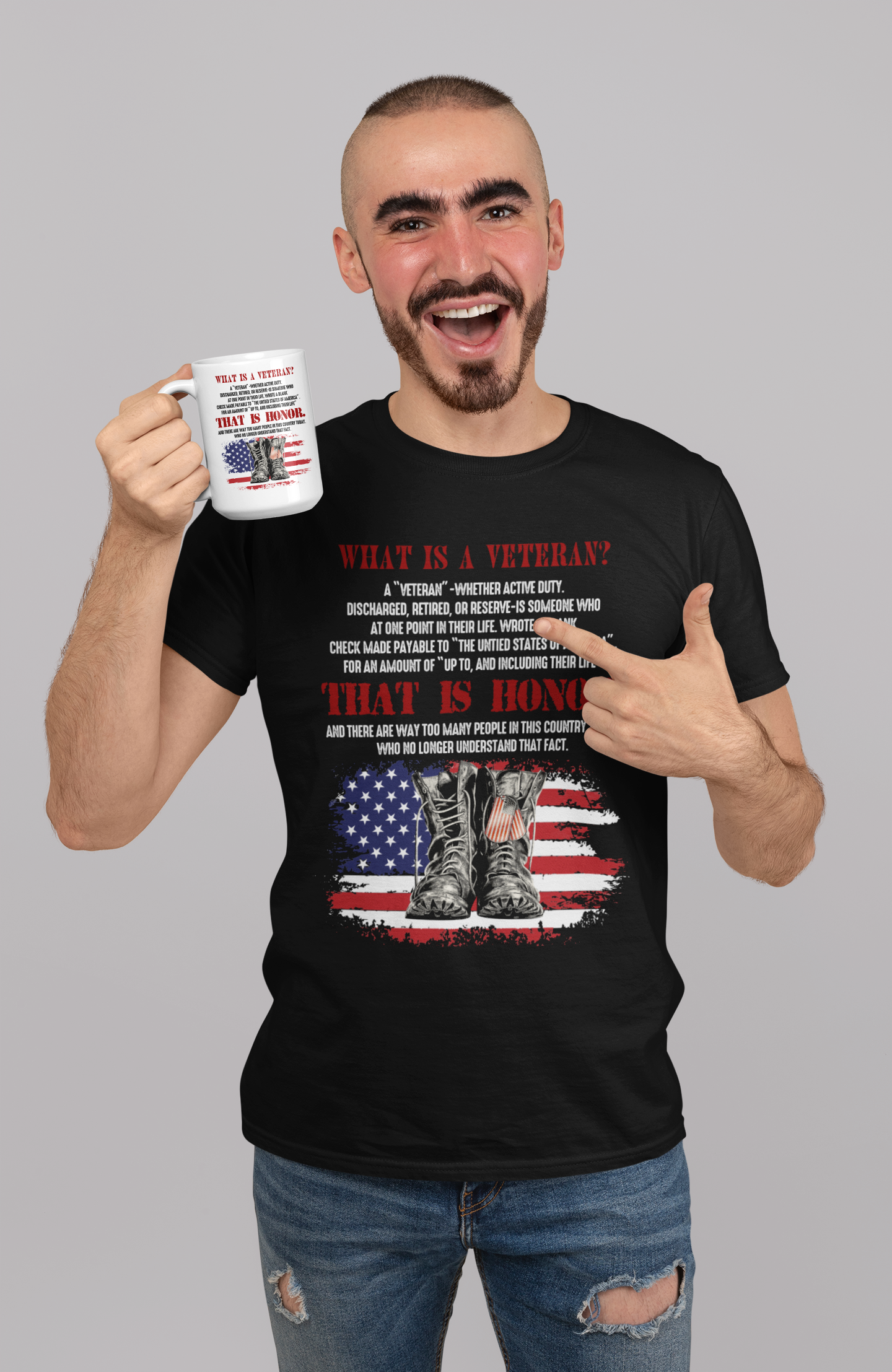 What is a Veteran? Tribute Mug - 11oz or 15oz