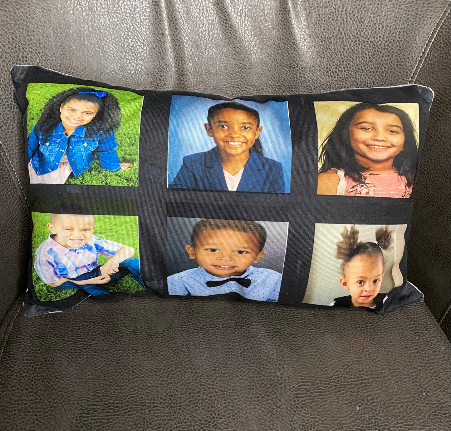 Personalized photo pillow