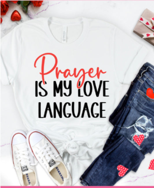 Prayer is my LOVE language
