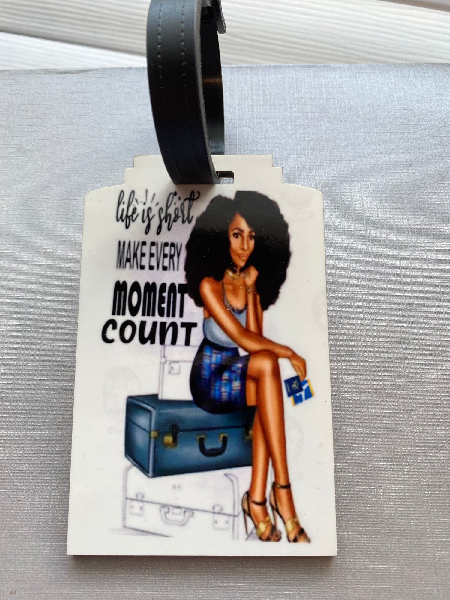 passport holder and luggage tags