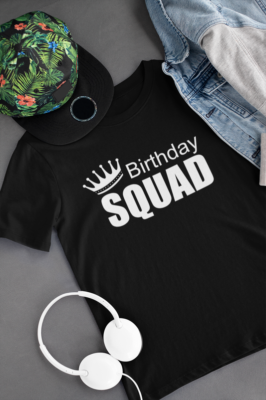 mens birthday squad shirt