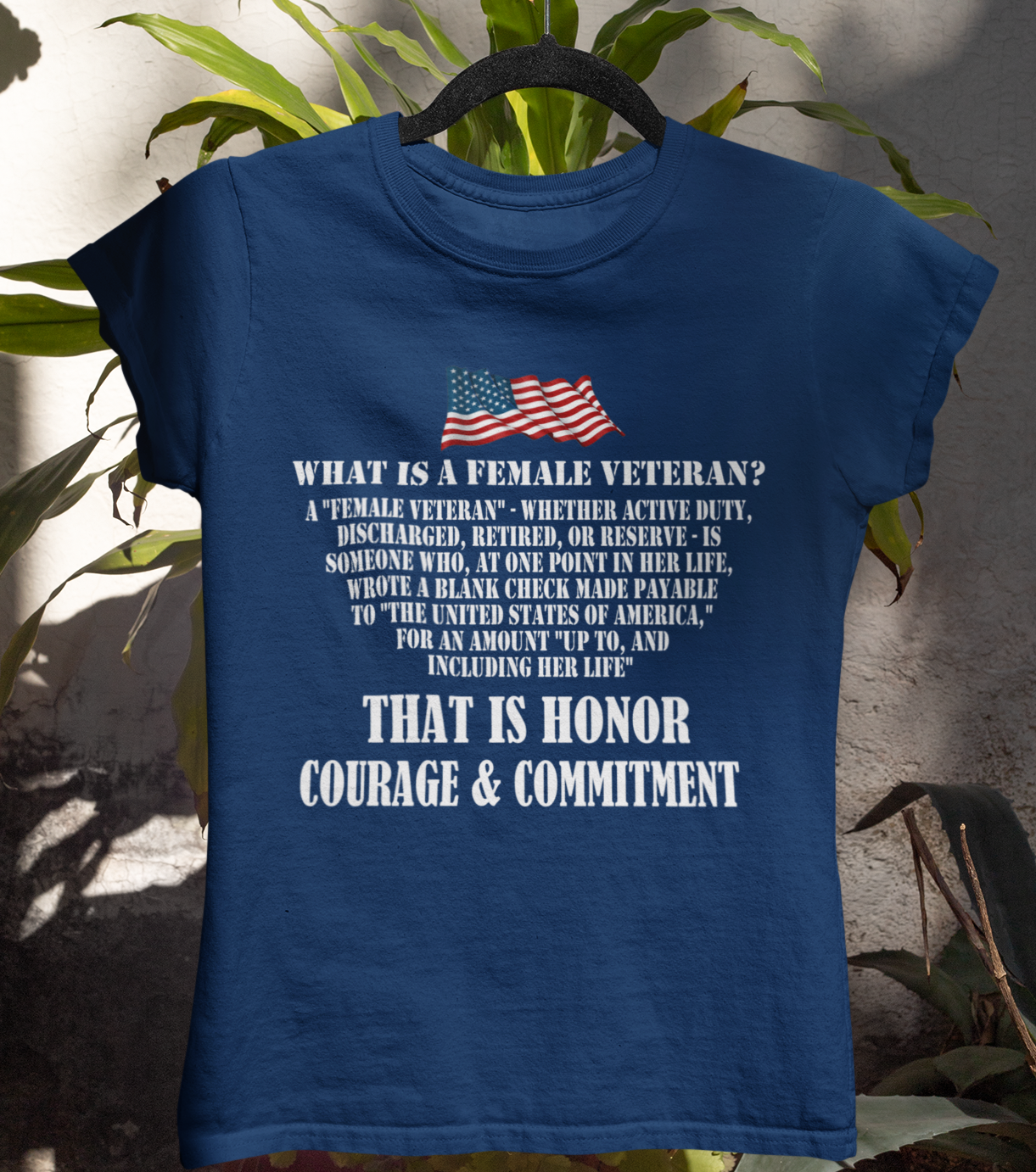 What is a female veteran