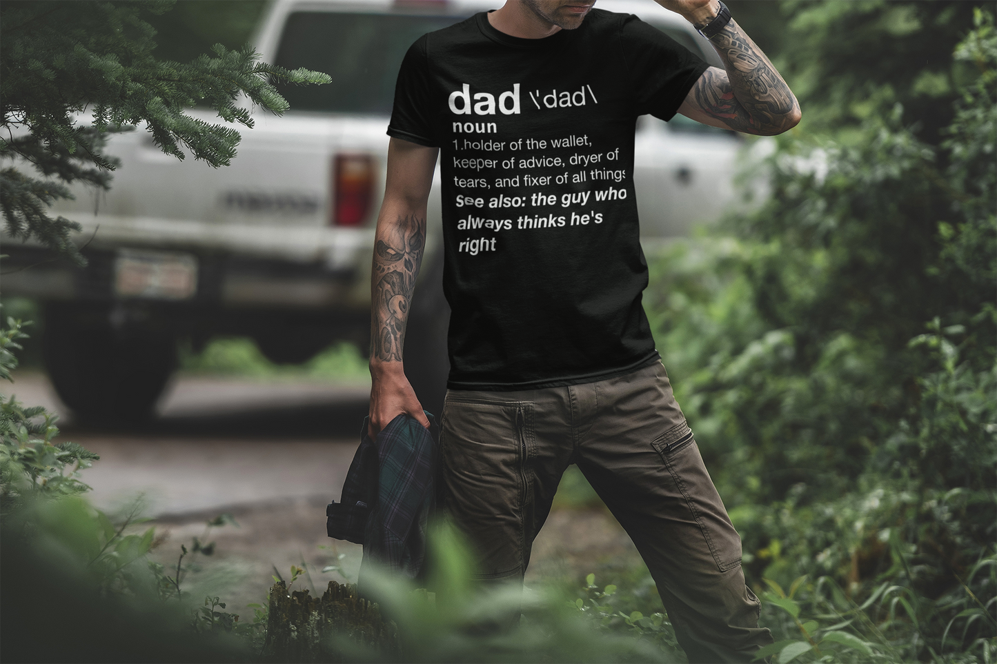 number 1 dad shirt