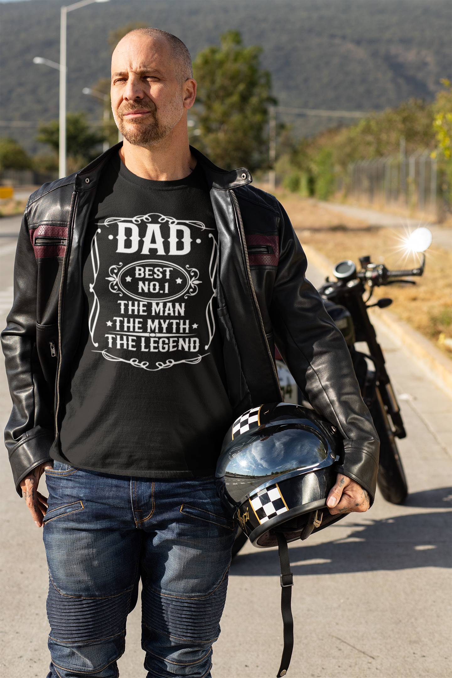 best dad shirts black