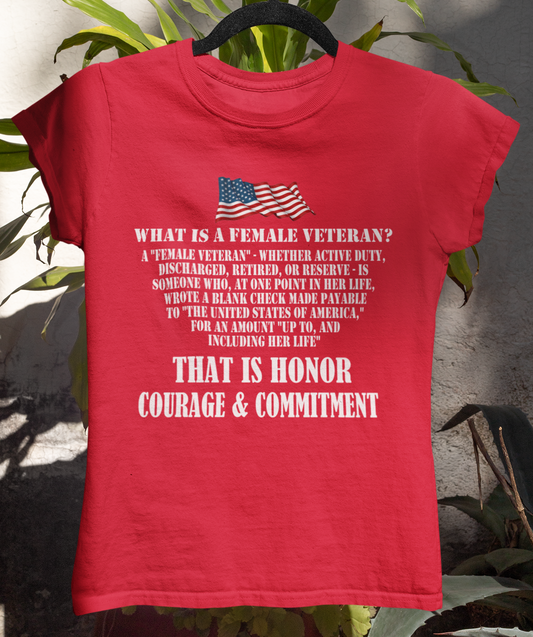 What is a female veteran